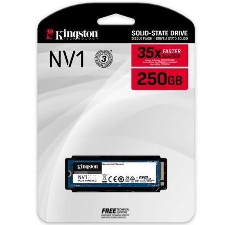 Kingston NV1 250 GB M.2 2280 PCIe NVMe Kingston NV1 250 GB M.2 2280 PCIe NVMe